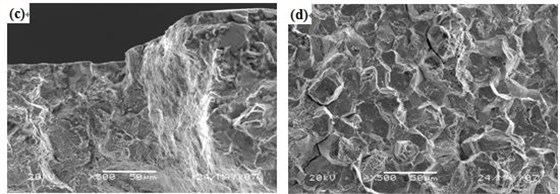 圖12-13 (c、d、e)斷口微觀形貌